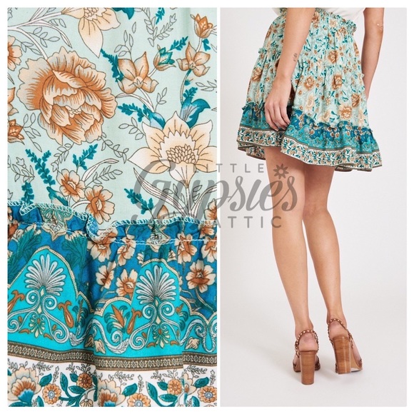 Little Gypsie's She Walks in Beauty Mini Skirt - Picture 8 of 10